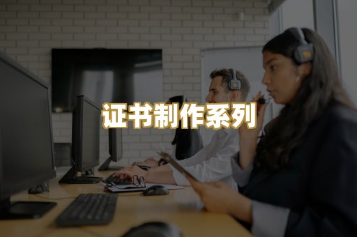 证书制作系列