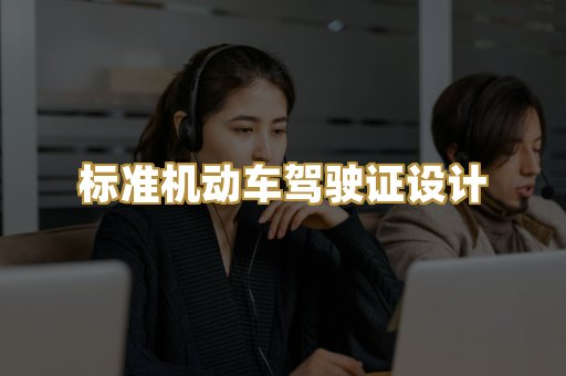 标准机动车驾驶证设计
